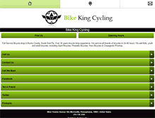 Tablet Screenshot of bikeking.com